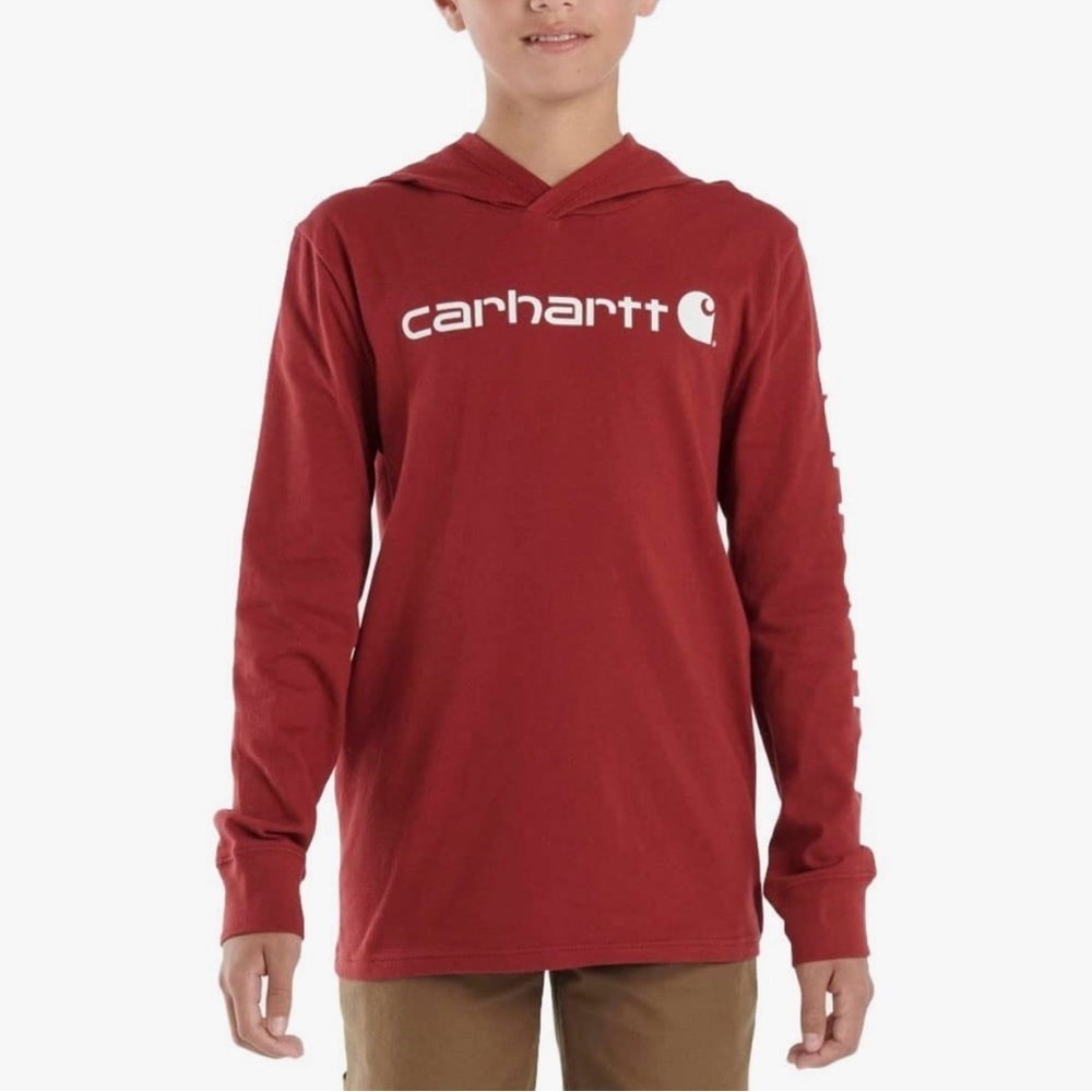 Carhartt Kids Maroon Hoodie